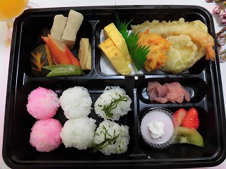 お花見弁当